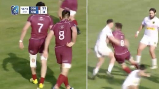 rugbyonslaught: მამუკა გორგოძის მემკვიდრე ბურთის წაღებაში შემაძრწუნებლად ძლიერია (ვიდეო) 15