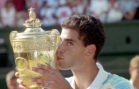 Tennis – The Wimbledon Championships – Men’s Final – Pete Sampras v Jim Courier – All England Lawn Tennis and Croquet Club