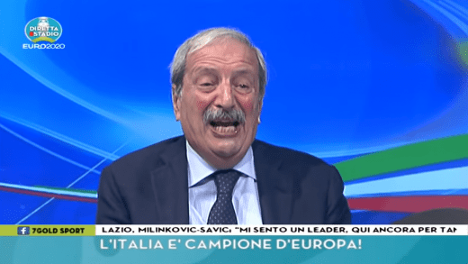 გაგიჟებული ტიციანო კრუდელი | ყველაზე ემოციური კომენტატიროს რეაქციები იტალიის ჩემპიონობაზე (ვიდეო) 7